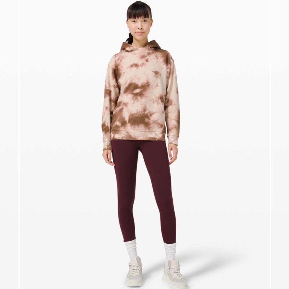 634. 🍋Lululemon All Yours Hoodie *Earth Dye Clay NWT size 2